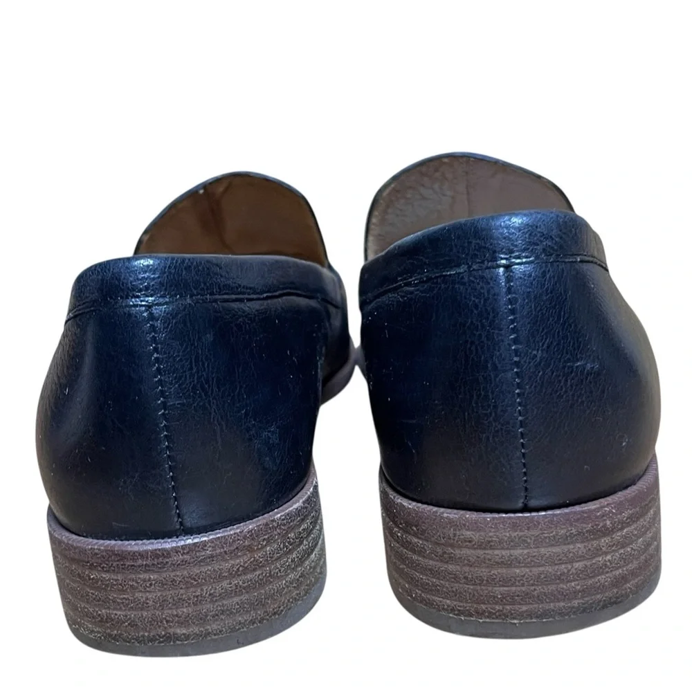 Madewell Black Leather Women’s Slip-On Loafers — Size 8.5 - Picture 7 of 15